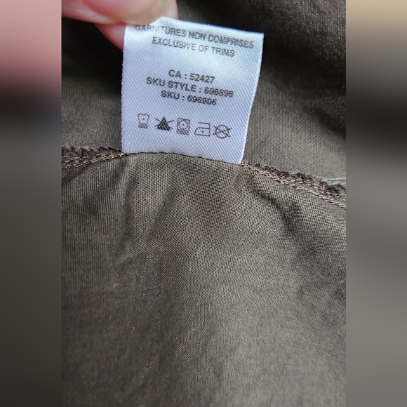 Mountain Ridge Men Button-down Pewter Gree Shirt 3XL  Safari Theme - Picture 5 of 10